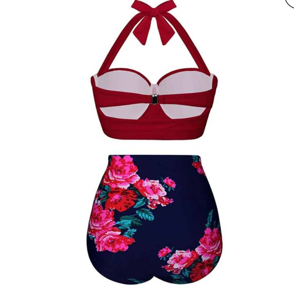 NEW High Waisted Bikini Set - Picture 3 of 8